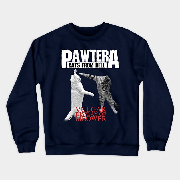 Pawtera Crewneck Sweatshirt by darklordpug